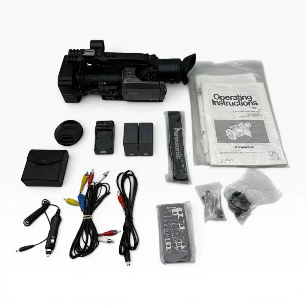 Panasonic AG-DVX100AP MiniDV 3CCD 24p Pro Video Camera - Tested - 182 Hrs.